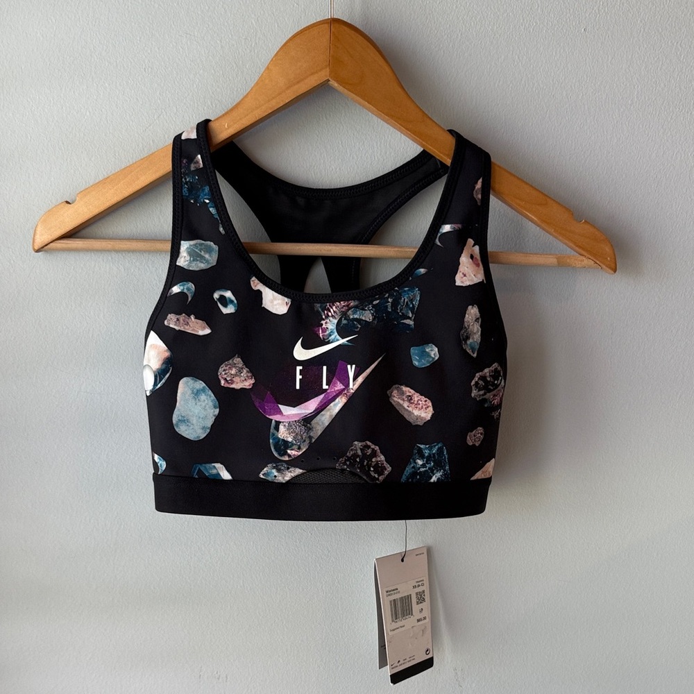 NWT Nike Fly Dri-Fit High‎ Support Adjustable Strap Sports Bra - Picture 4 of 9
